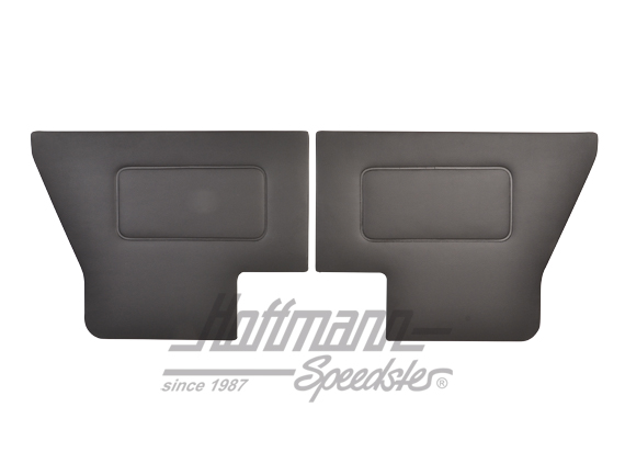 Pannelli per portiere, Golf 1 Cabriolet, nero                                                       