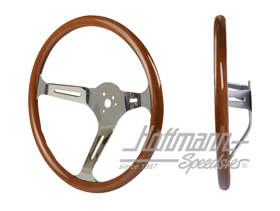 Volante in legno, (chiaro), Empi,  380/23 mm | --- --- --- | 020-3280-24