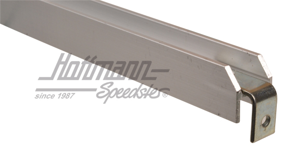 Traversino, finestra a manovella / deflettore, sinistra, argenteo                                   