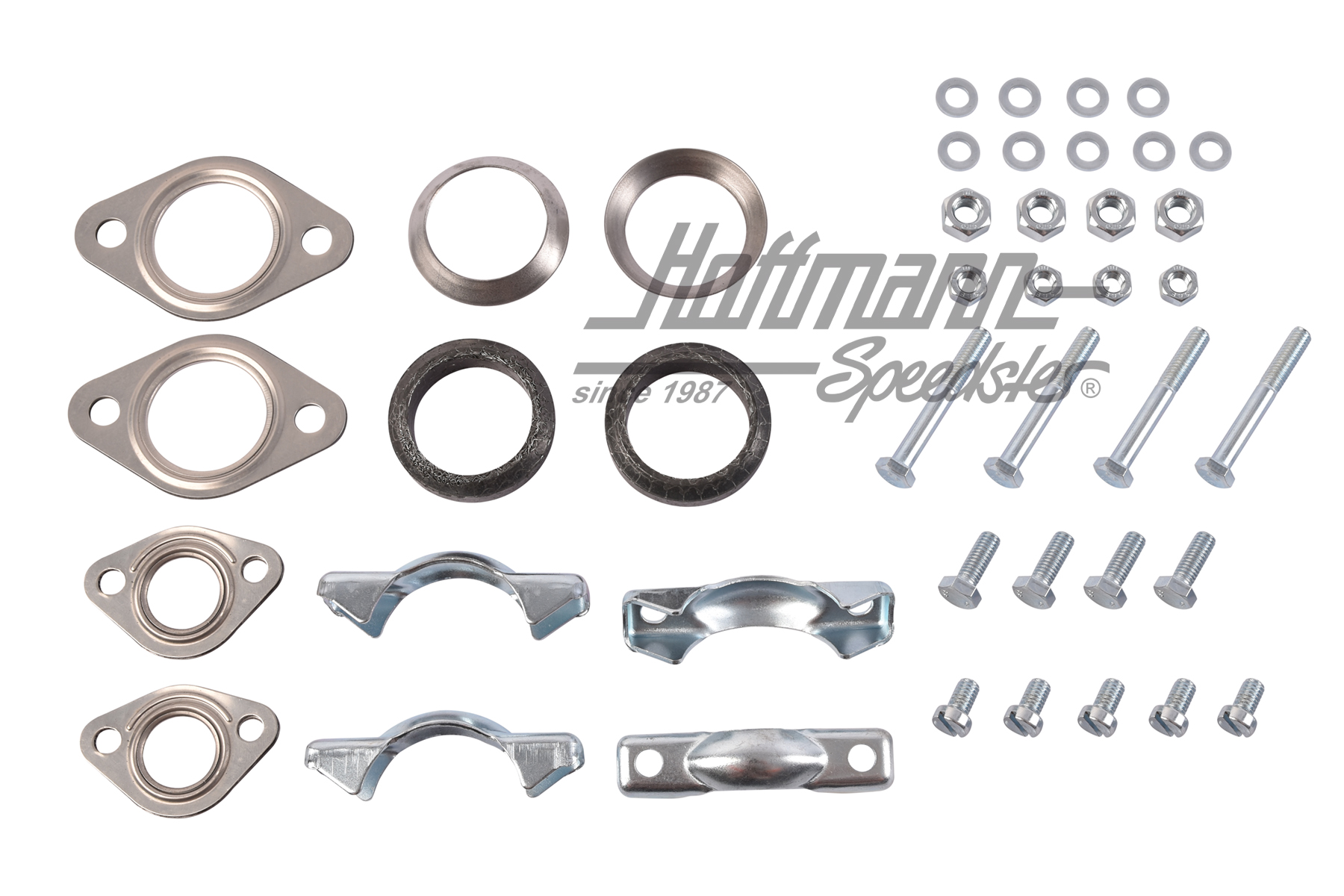 Kit di montaggio, per silenziatore di scarico 020-3403, 1.2 | 111 298 007 | 020-3416-05