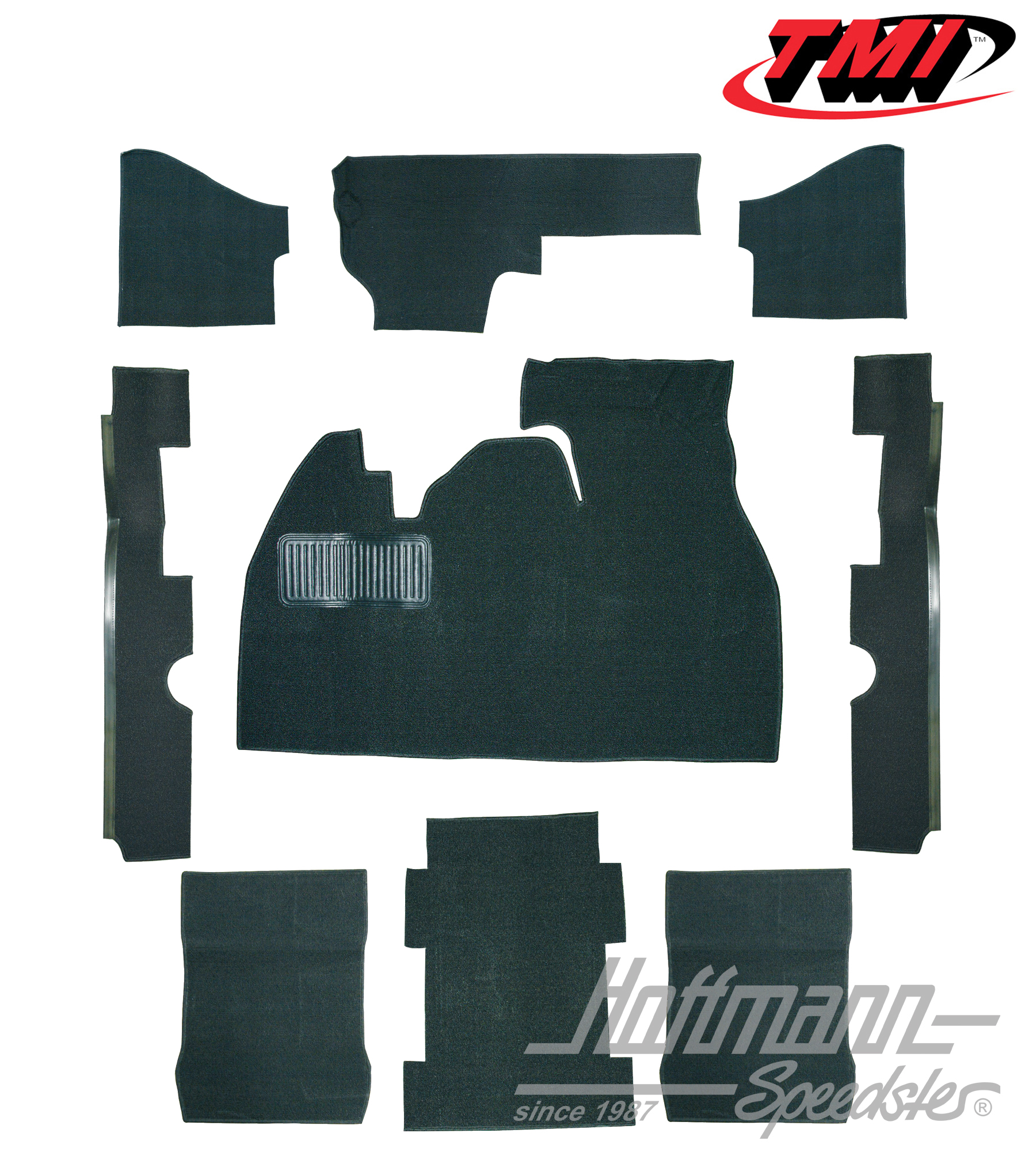 Set tappeti, Berlina, nero, 1303 | 34-F1214-301 | 020-5306