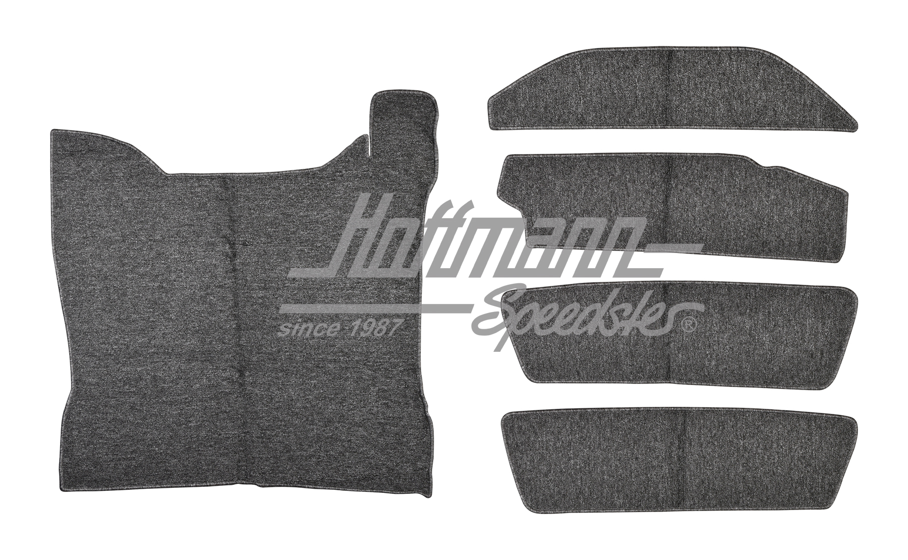 Set di tappeti, bagagliaio, anteriore, 8.70-7.73, grigio | 34-T3058-407 | 069-9689