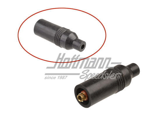 Spina, bobina accensione, diritta, 82- | 052 035 281 | 190-1158