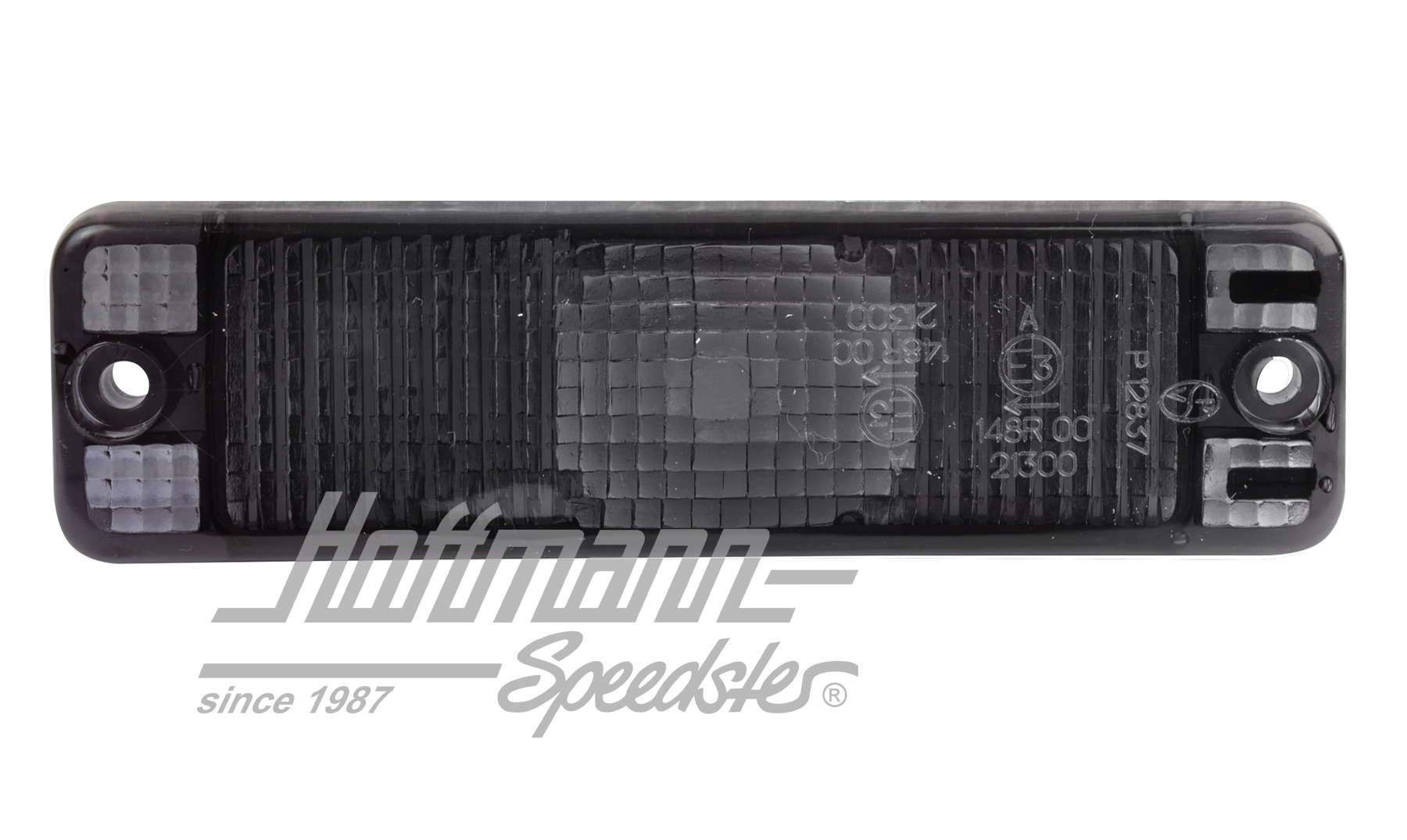 Vetro di lampeggiatore, dritto, nero |  | 020-4460-08