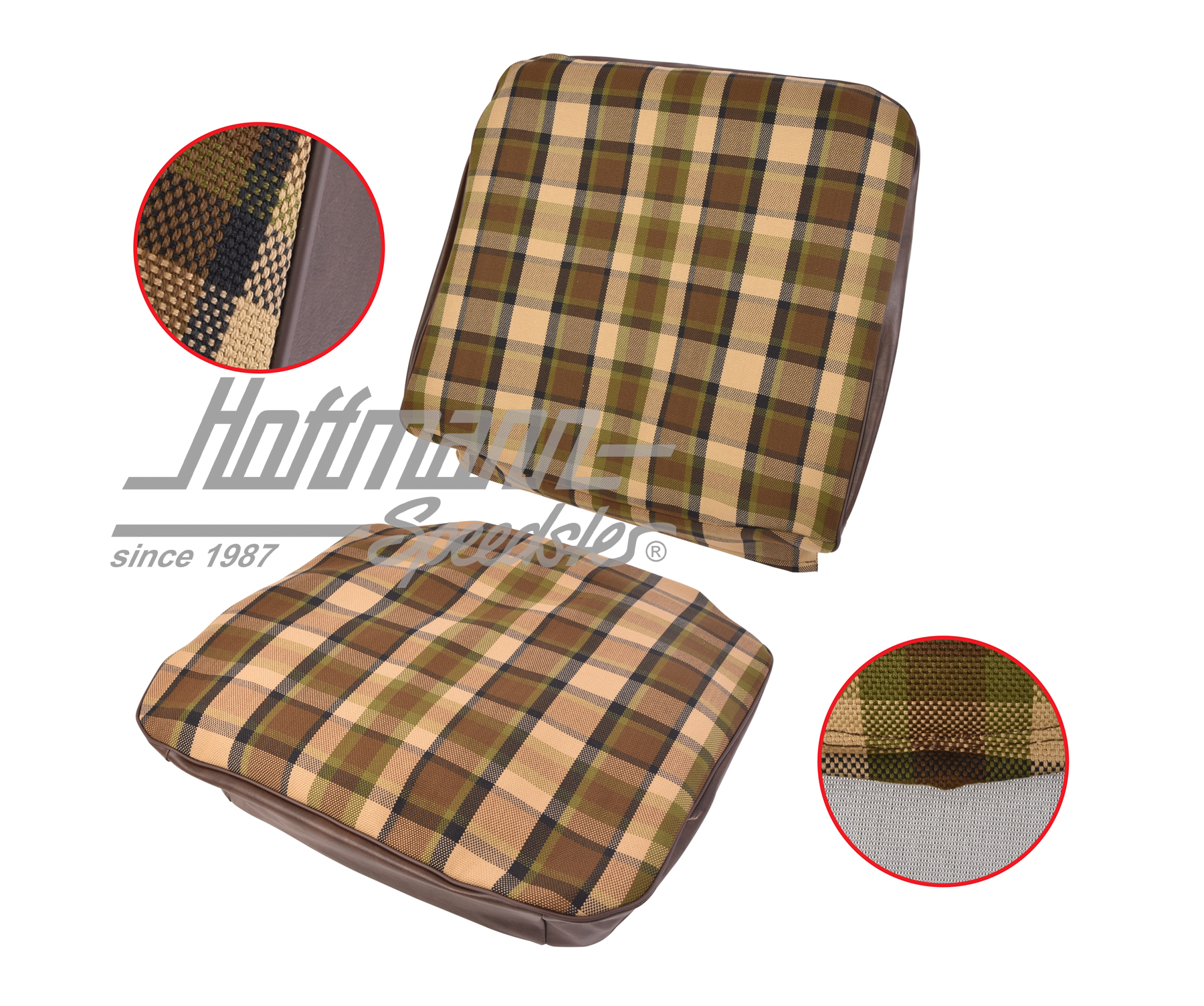 Coprisedile, Westfalia, marrone/beige, 68-74 |  | 098-1300-53