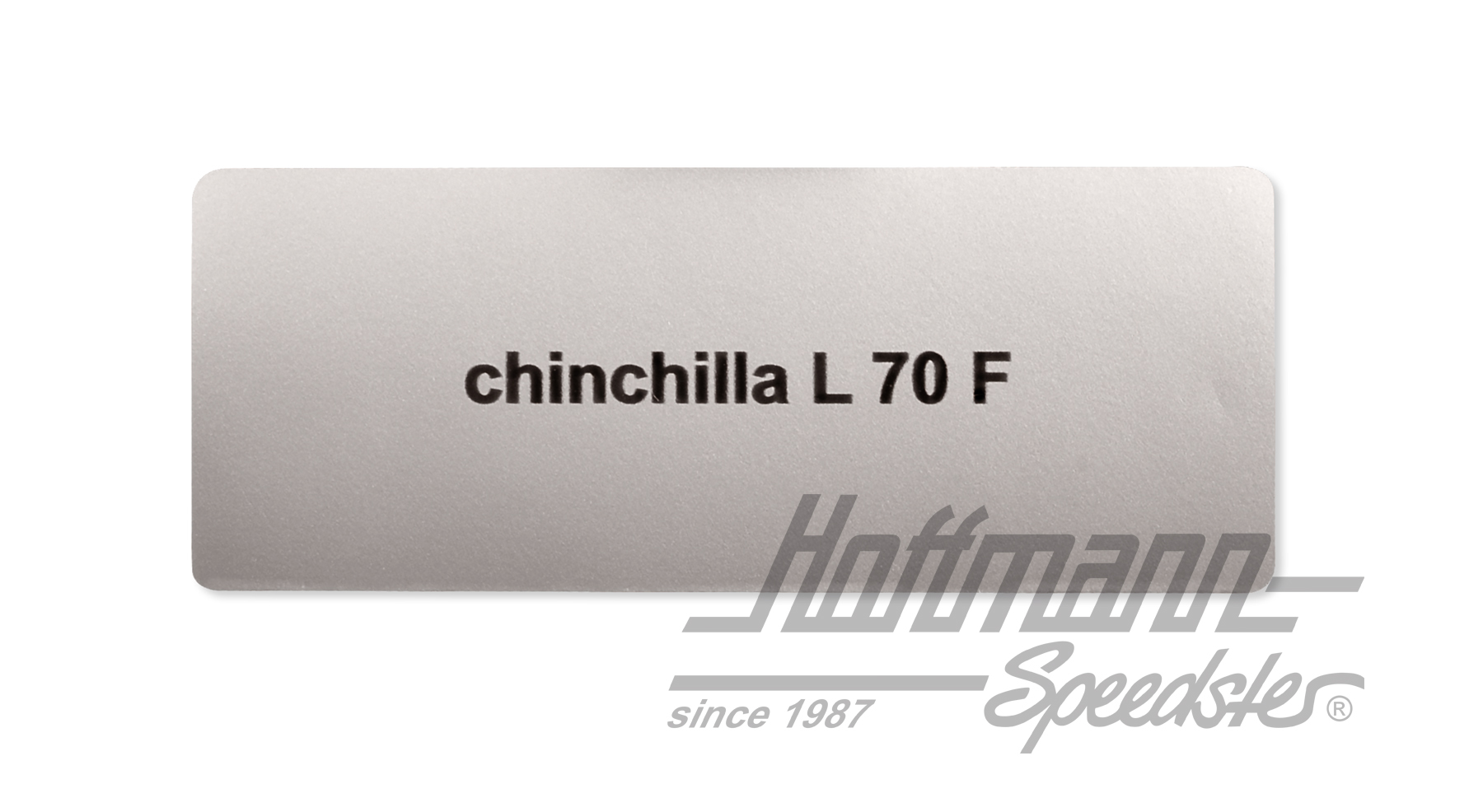 Adesivo, numero di colore L70F, chinchilla | L70F | 021-0180-19