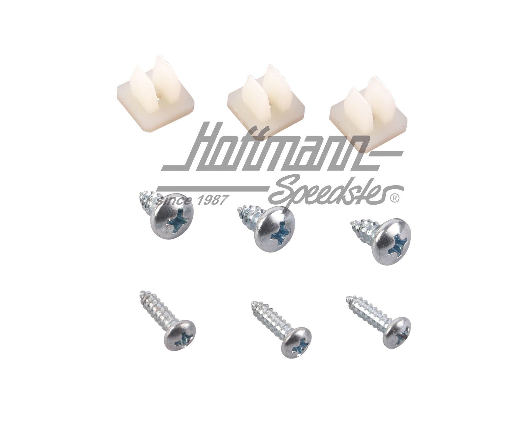 Set di fissaggio, serbatoio dell'acqua, cofano motore | 141 827 081 | 066-0147