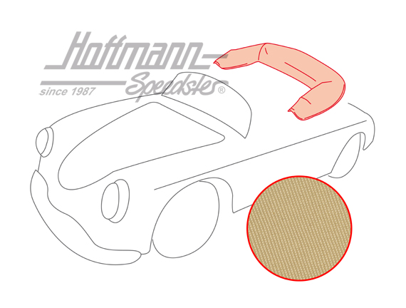 Copertura parapolvere, 58-65, Sonnenland, beige chiaro                                              