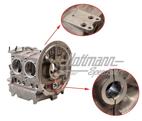 Basamento, standard, 1.3-1.6, Alluminio | 043 101 025 ALU | 010-0003-01