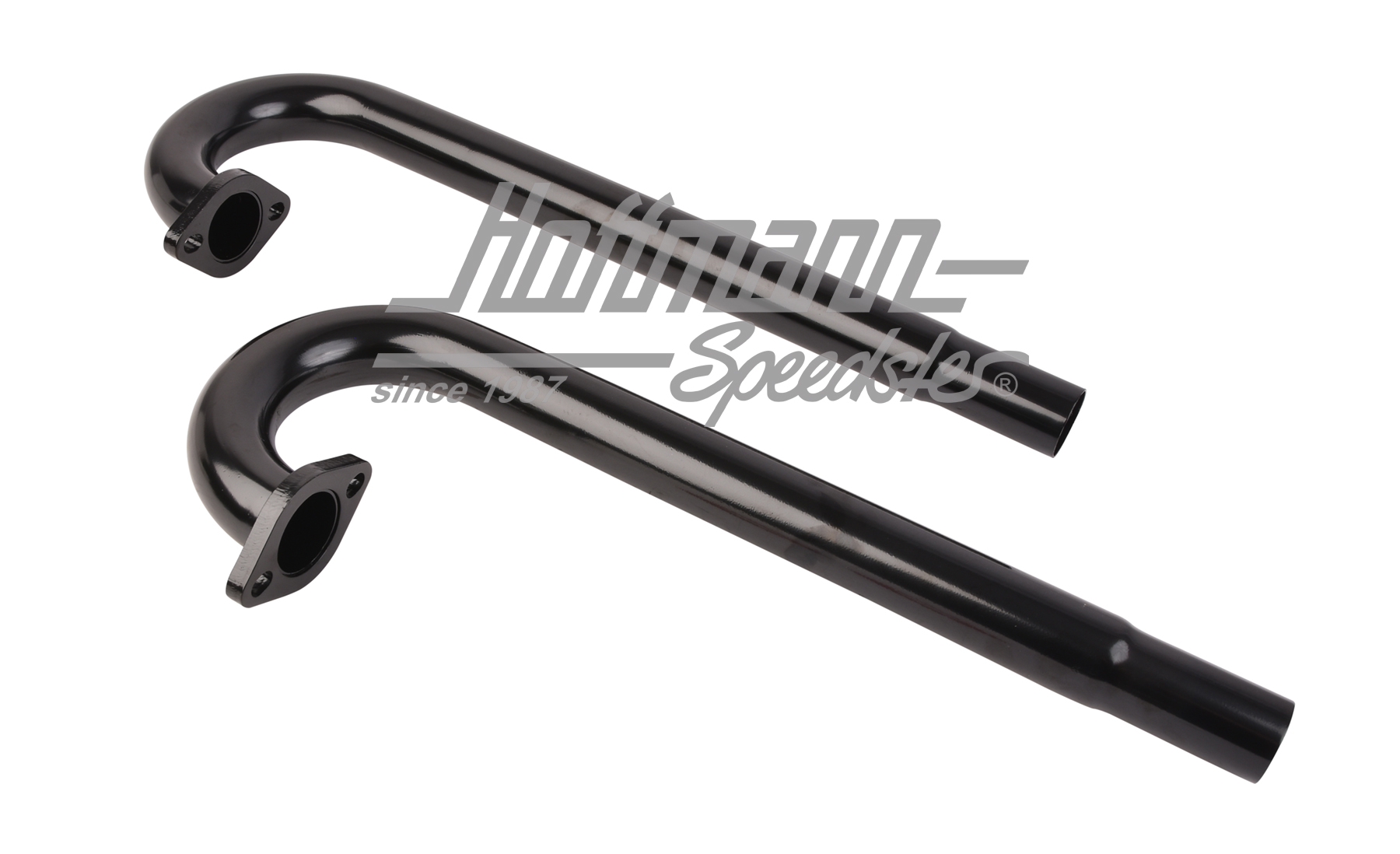 Tubi a forma di J, Bugpack, neri                                                                    