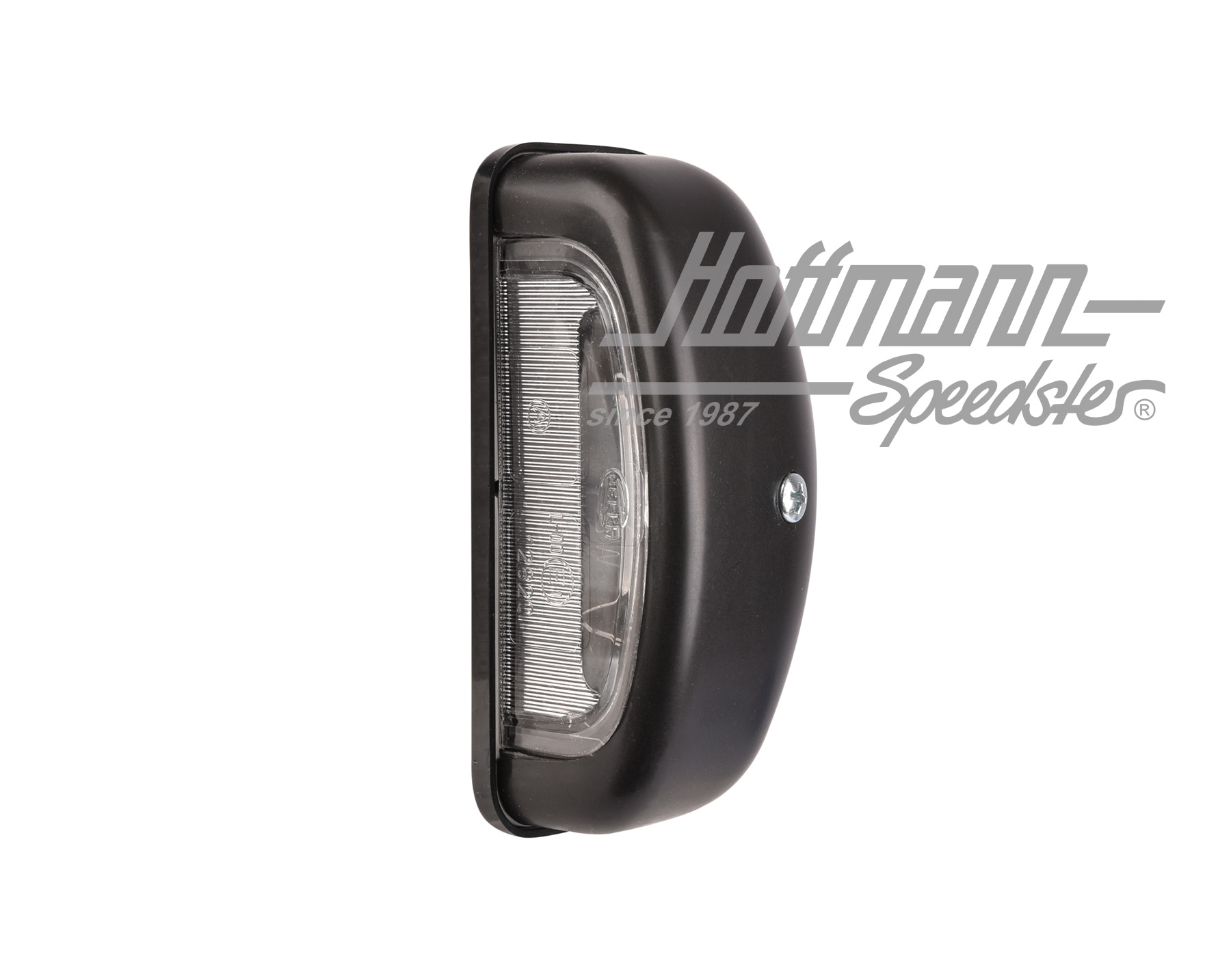 Luce di targa, nera, Hella | 2KA 001 386-231 | 020-4475