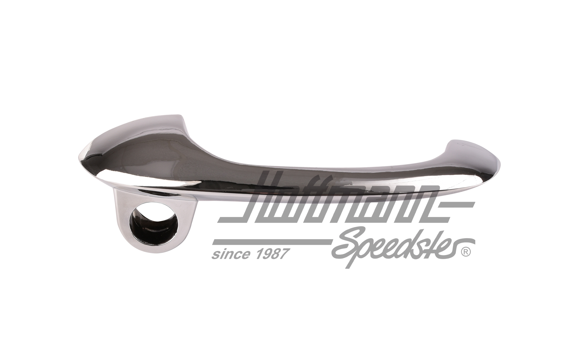 Maniglia portiera, nudo, 8.63-7.67, cromato, destra                                                 