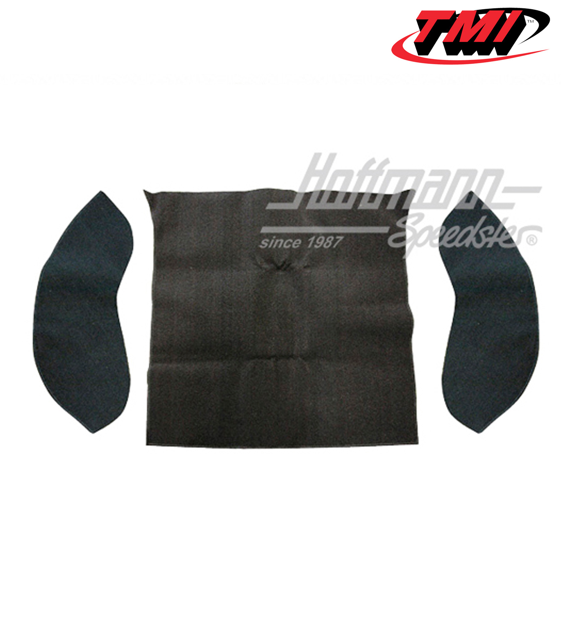 Set tappeti, bagagliaio, Berlina, velluto, nero, 8.53-7.57 | 34-R1100-801 | 055-7630
