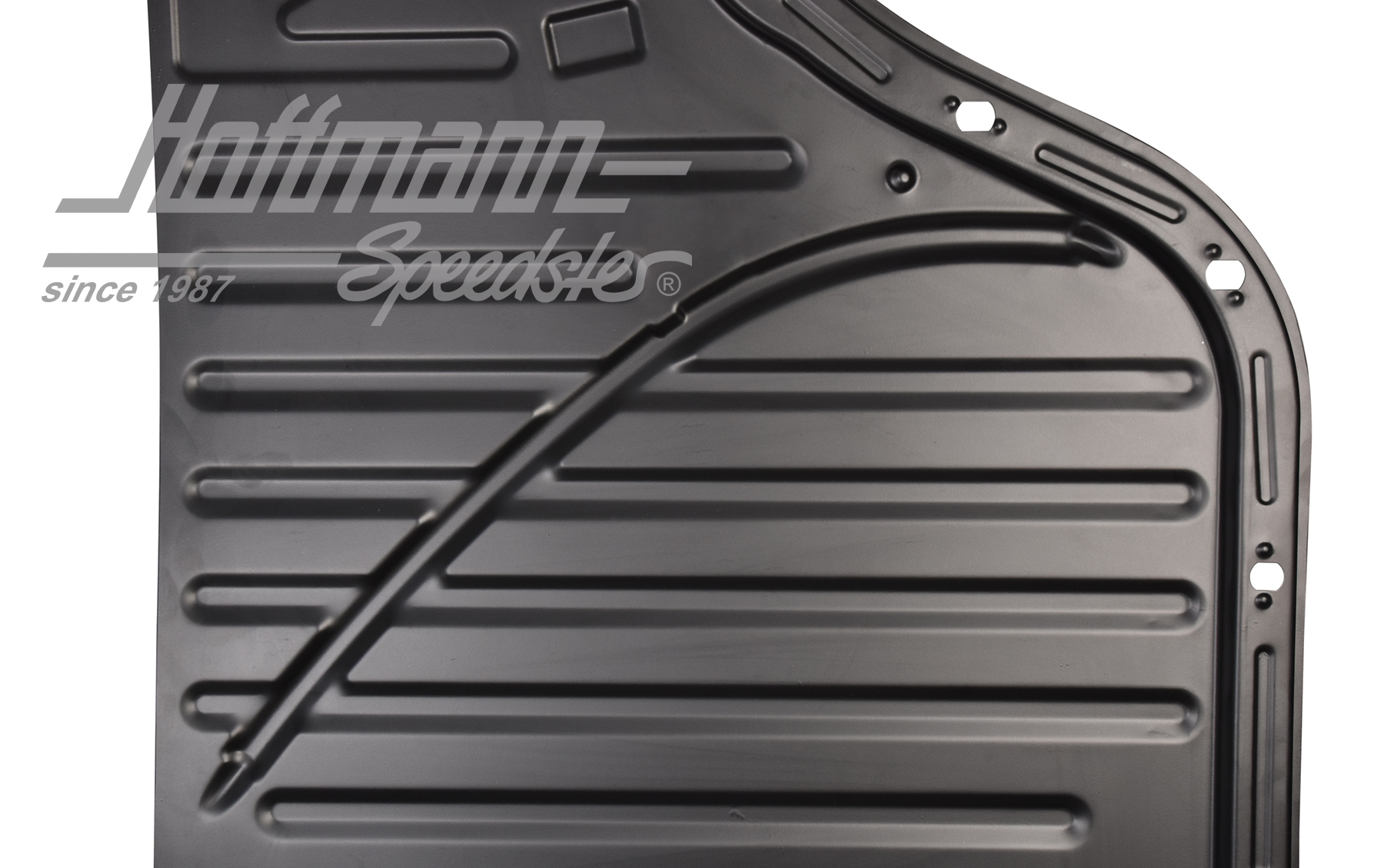 Mezza lamiera di fondo, Karmann Ghia/Pescaccia, destra, Qualità superiore                           