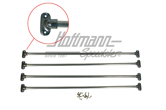 Jail Bars, vetri laterali, Furgone T1, sinistra / destra |  | 097-8530