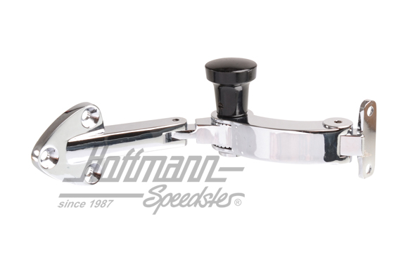 Regolatore pop-out, finestra laterale, cromato, -77, sx                                             