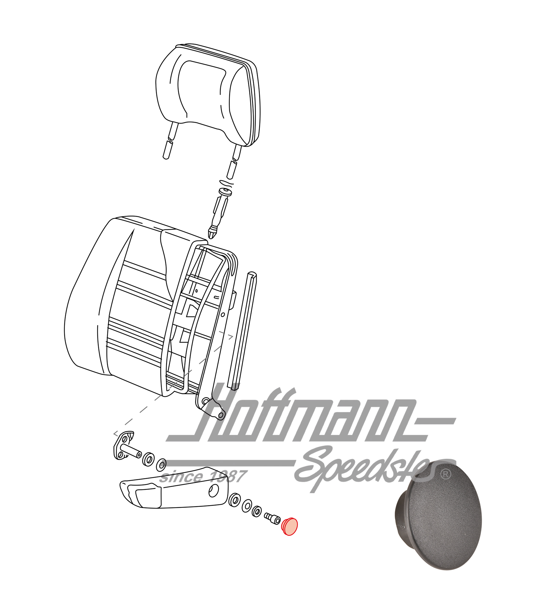 Cappuccio, bracciolo
/sedile, nero, 5.79-7.86 | 255 881 993 R | 360-6183