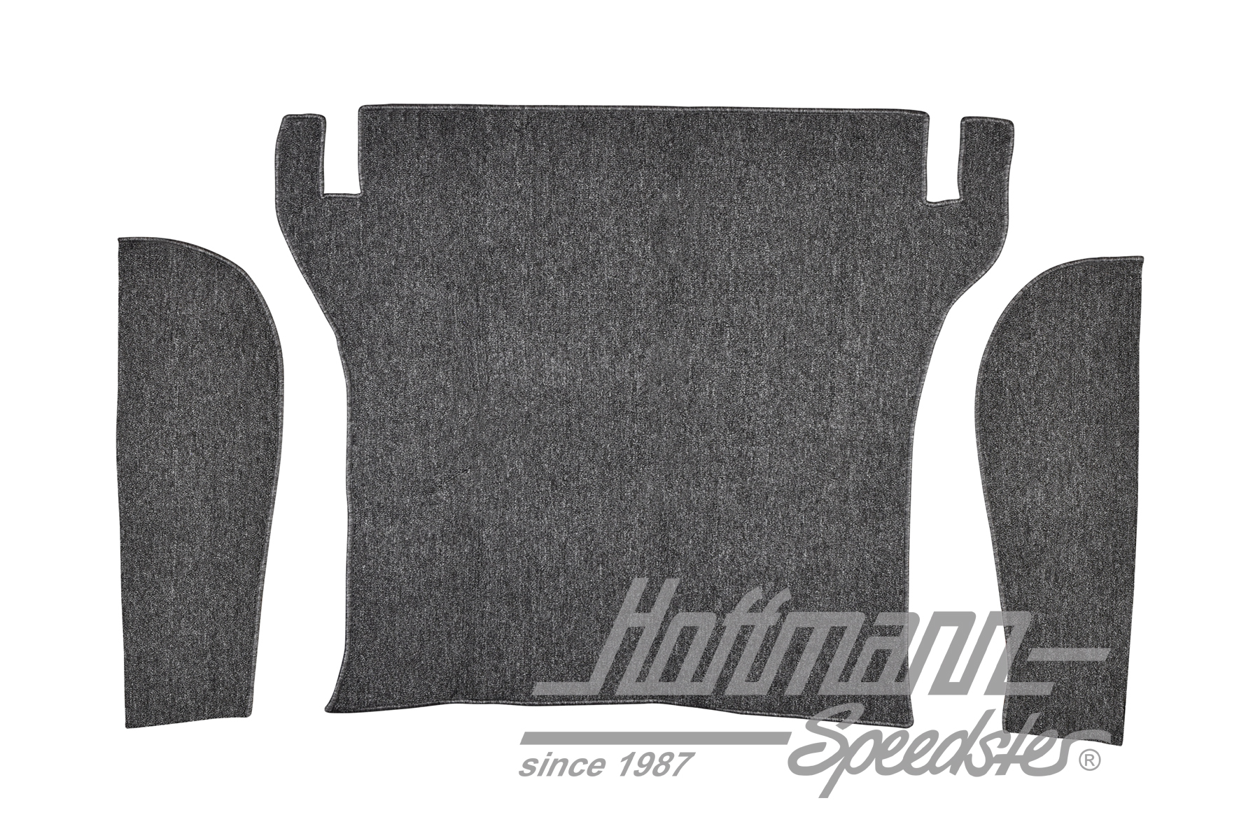 Set di tappeti, bagagliaio, anteriore, 4.61-7.70
, grigio | 34-T3057-407 | 069-9686