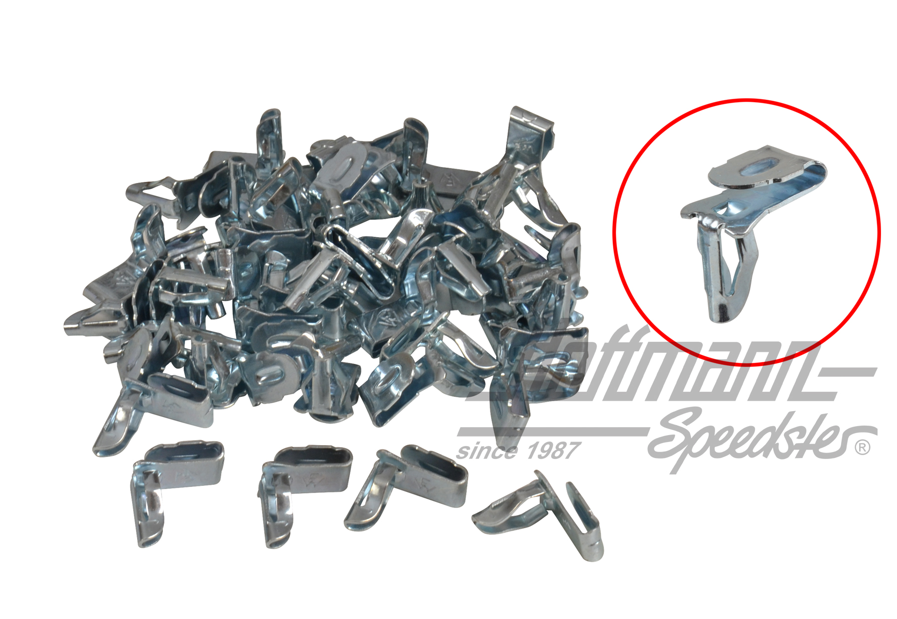 Set di clip, rivestimento portiera, Furgone T2 | N  014 378 1 | 020-0013-18