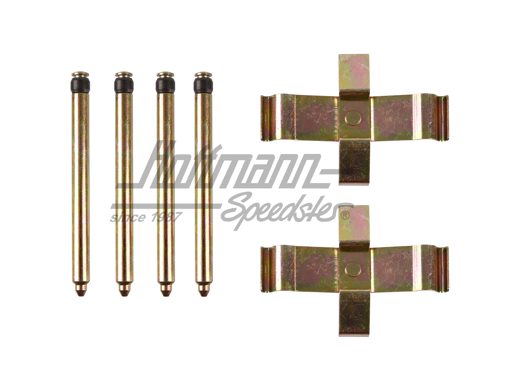 Set di fissaggio, pastiglie del freno, anteriore                                                    