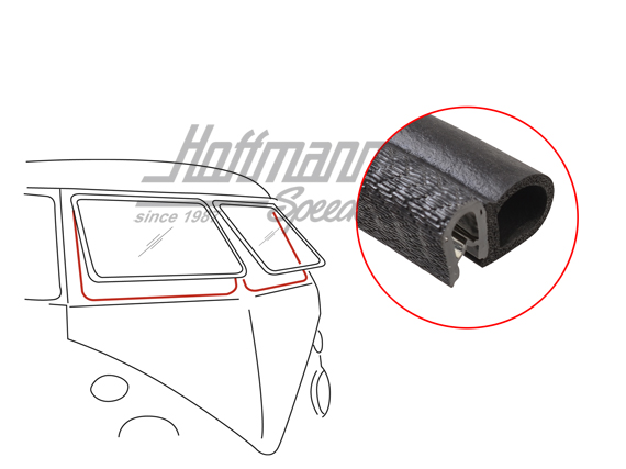 Guarnizione parabrezza, Safari, universale | 211 845 123 F | 089-0032-20