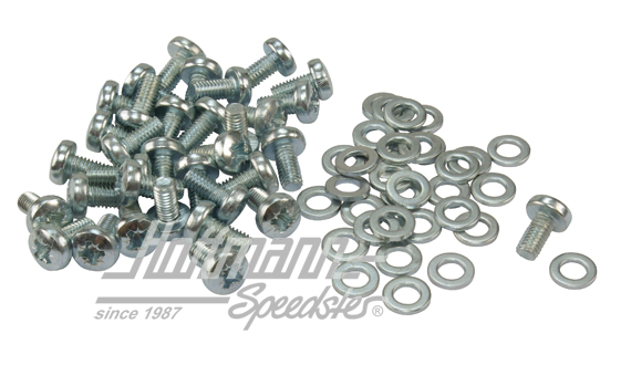 Set di viti, rivestimento lamiera motore, standard, |  | 020-0265