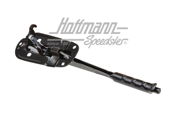 Leva del freno a mano, completa, -67, nero                                                          