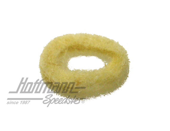 Anello di feltro per rotella di presa, sotto, disopra                                               