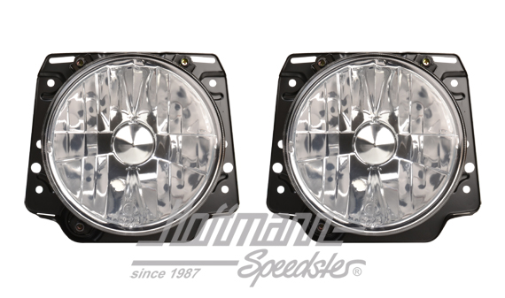 Set di fari, H4, Golf 2, chiaro | 191 941 753 A  201C | 209-3805