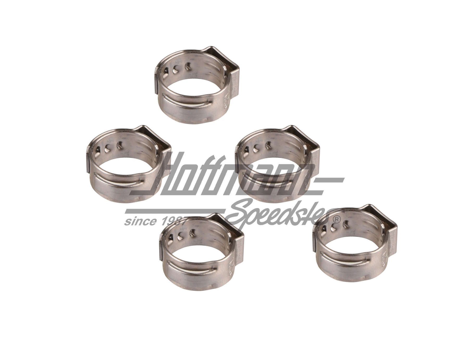 Fascette a un orecchio, regolabile, 9.8-12.3mm                                                      