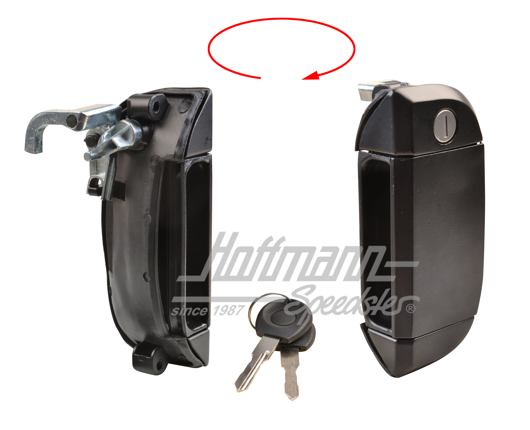 Maniglia della porta, anteriore, Furgone T4, lato destro | 701 837 206 | 408-1004-02