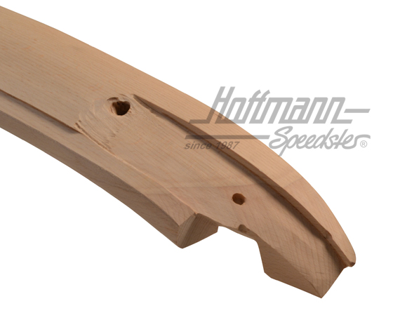 Centina parabrezza, Karmann Ghia Cabriolet, 12.68-7.74 (legno)                                      