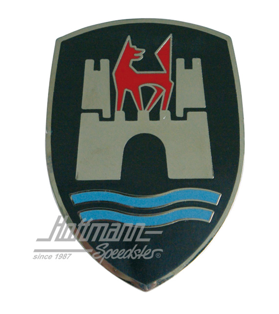 Emblema cofano, 8.59-7.62, di colore                                                                