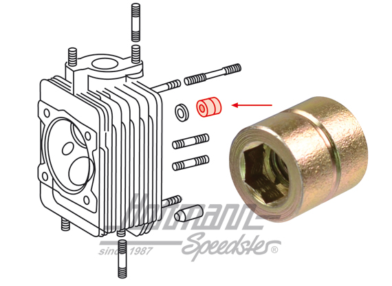 Dado di fissaggio
, testata, 911 | 901 104 382 02 | 530-0677