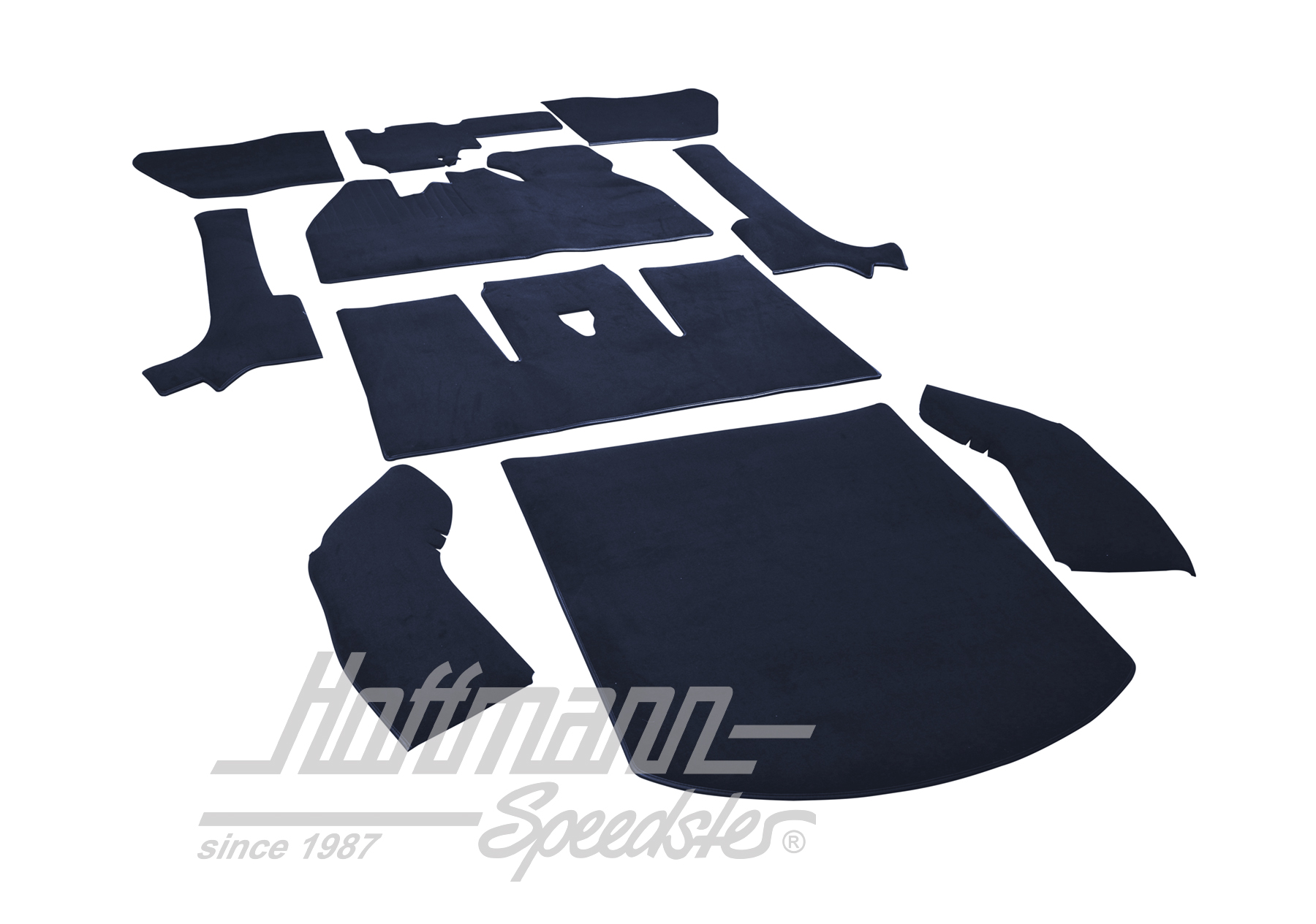 Set tappeti, Cabriolet,8.66-7.70, blu                                                               