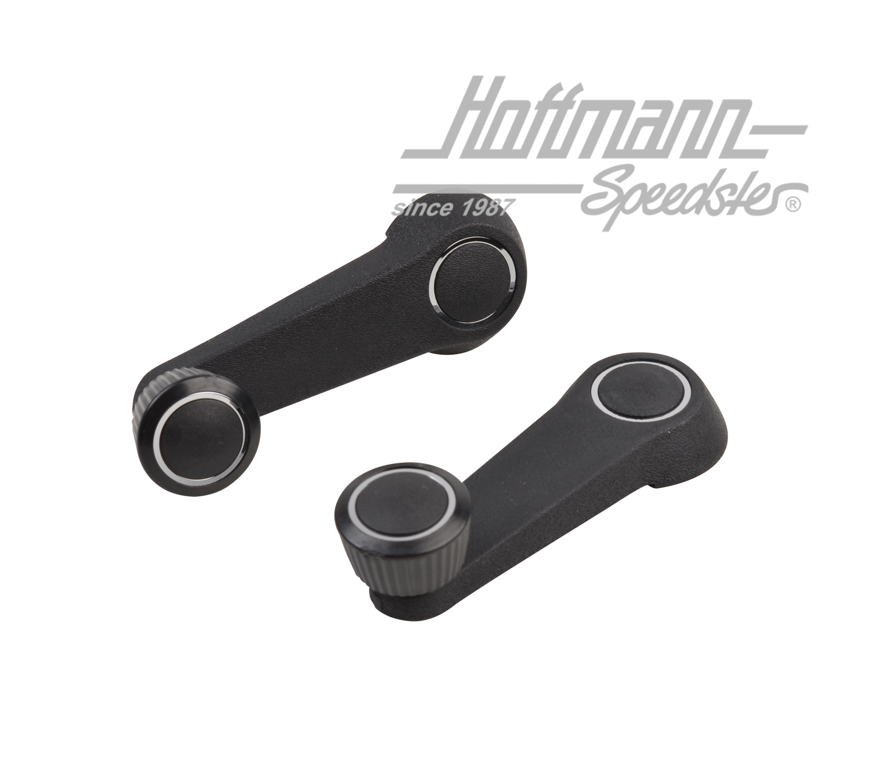 Maniglia alzavetri, di serie, nera/cromata | 321 837 581 A 01C | 020-2371-03