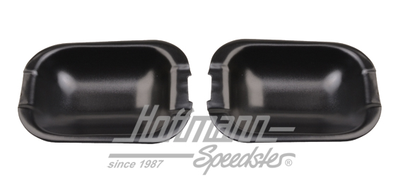 Protezioni di maniglia portiera, alluminio, nero, Polo 10.81- | 50025 | 200-6639