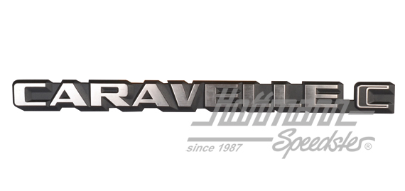Logo, Caravelle C, posteriore | 255 853 689 K | 370-3860-12