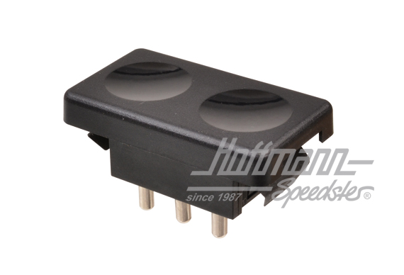 Interruttore
, alzacristalli, -.88, nero
 | 477 959 622  01C | 650-9300-12