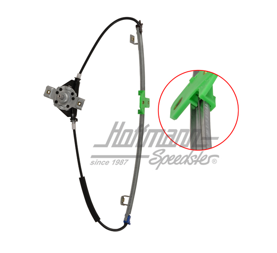 Alzacristalli, Golf 2, posteriore, destra | 193 839 402 | 208-3090-02