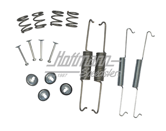 Kit di montaggio, ganasce del freno, anteriore, 10.57-7.64 | 113 698 070 | 020-4049-02