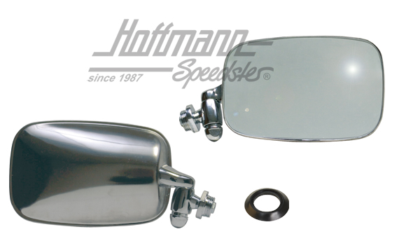 Specchietto retrovisore, Karmann Ghia, forma rettangolare, destro | 141 857 502 B | 060-6112