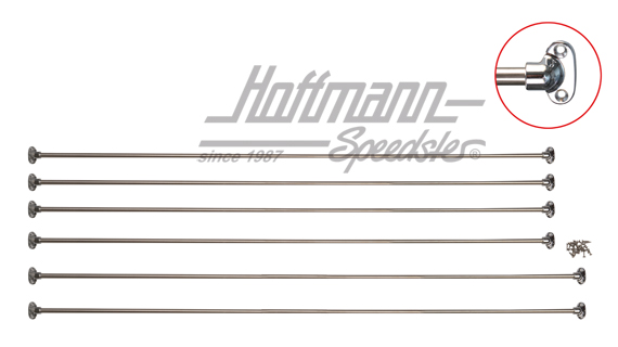 Jail Bars, per tendine, Furgone T2, acciaio inossidabile | 251 898 500 | 097-8620-10