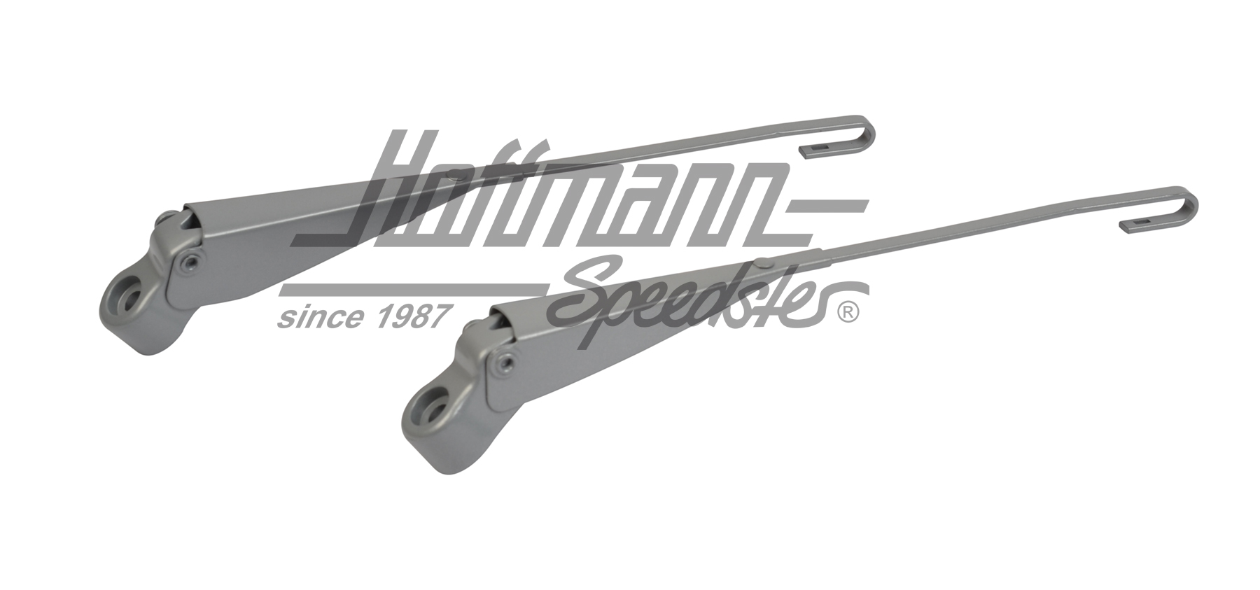 Bracci del tergicristallo, 8.69-7.72, sinistra/destra, grigi | 111 955 407 E / 111 955 408 B | 020-4774