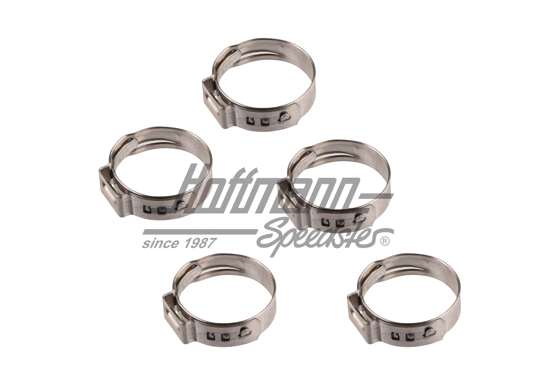 Fascette a un orecchio, regolabile, 19.4-22.6mm | --- --- --- | 020-0505-37