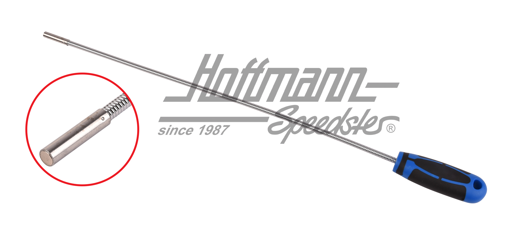 Sollevatore magnetico, flessibile, lunghezza 500 mm |  | 027-0677