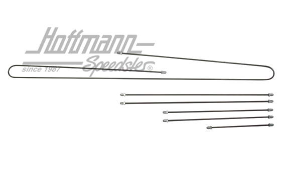 Set condotta del freno, Tipo 181, braccio obliquo |  | 080-4030-07