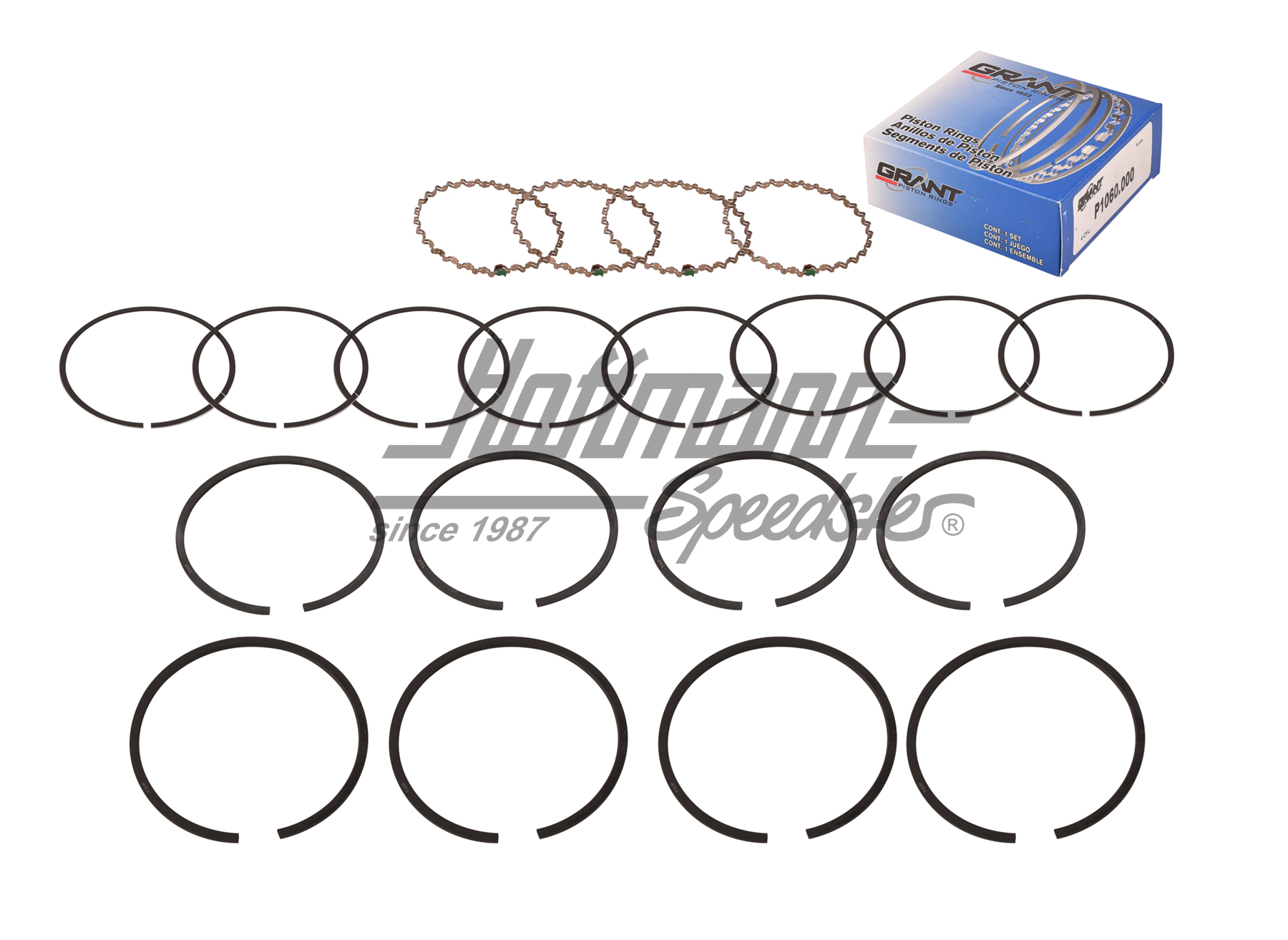 Anelli del pistone 88 mm, per 4 pistoni | VW8800T1R | 010-0522-10