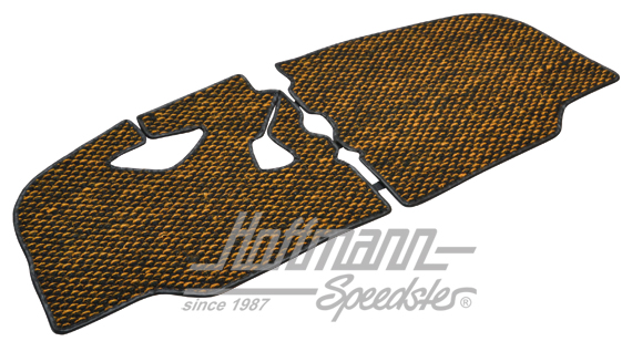 Tappetini, cocco, 67-72, giallo / nero | ZVW 2BUS CYL | 098-0040-36