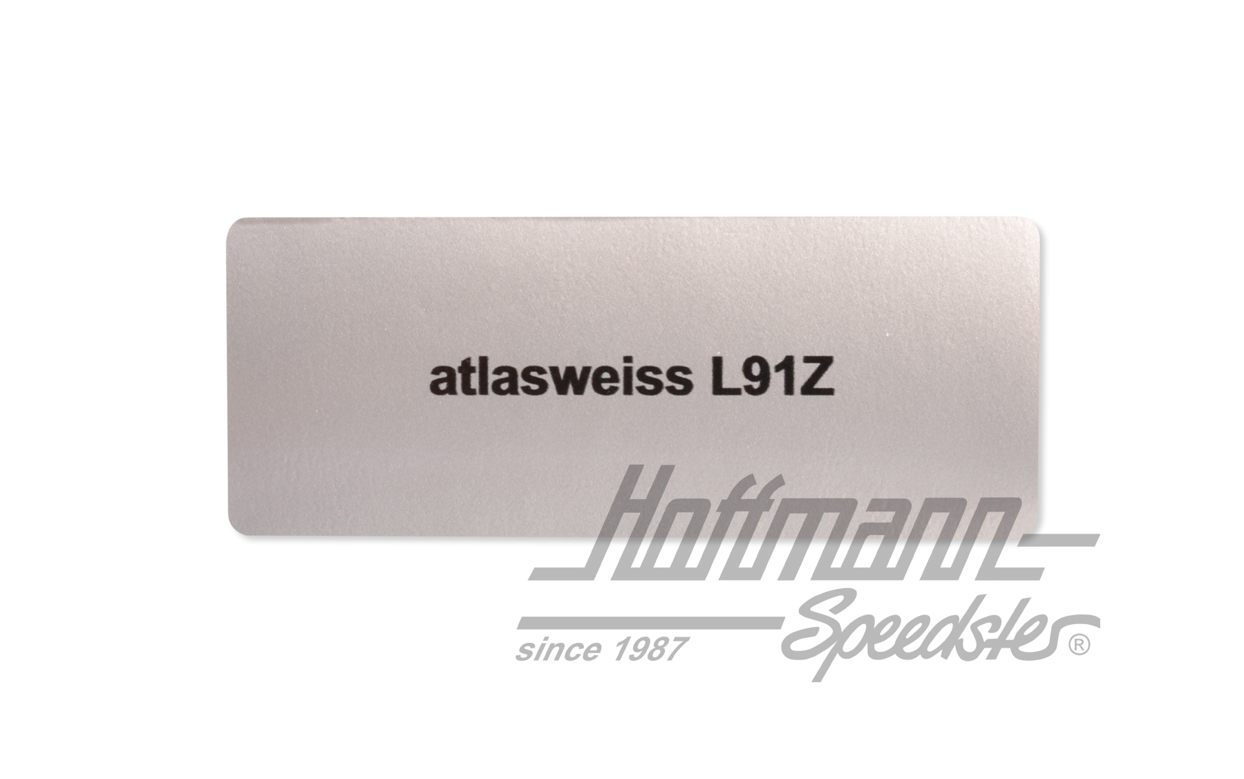 Adesivo, numero di colore L91Z, bianco atlante | L91Z | 021-0180-23